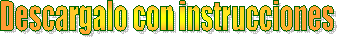 Descargalo con instrucciones